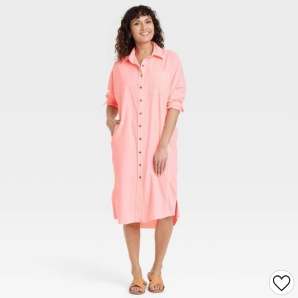 Universal Thread Dresses & Skirts - Long Sleeve Button-Down Shirtdress - Universal Thread™